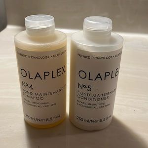 New Authentic OLAPLAEX Shampoo & Conditioner- #4 & #5 8.5 oz